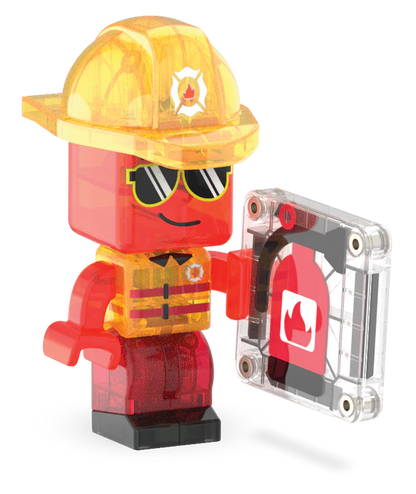 MAGNA-TILES® Fire Rescue 27-delige set