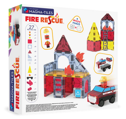 MAGNA-TILES® Fire Rescue 27-delige set