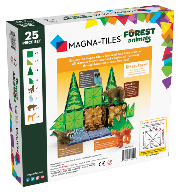 MAGNA-TILES® Forest Animals 25-delige set