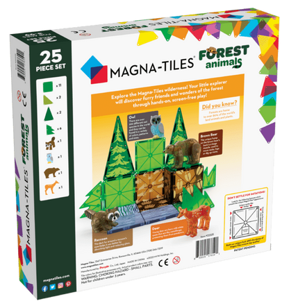 MAGNA-TILES® Forest Animals 25-delige set