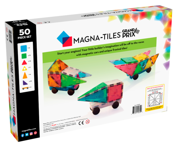 MAGNA-TILES® Grand Prix 50-delige set