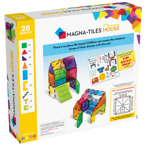 MAGNA-TILES® House 28-delige set