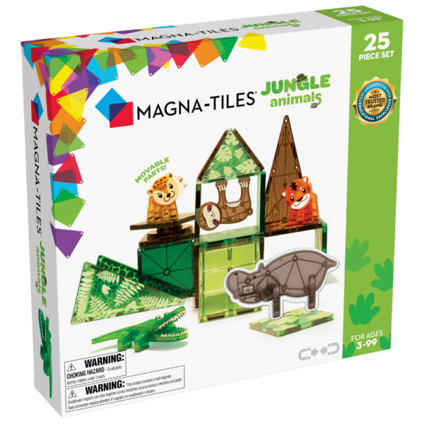 MAGNA-TILES® Jungle Animals 25-delige set