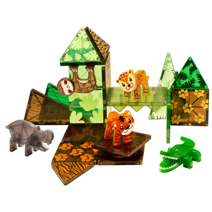 MAGNA-TILES® Jungle Animals 25-delige set