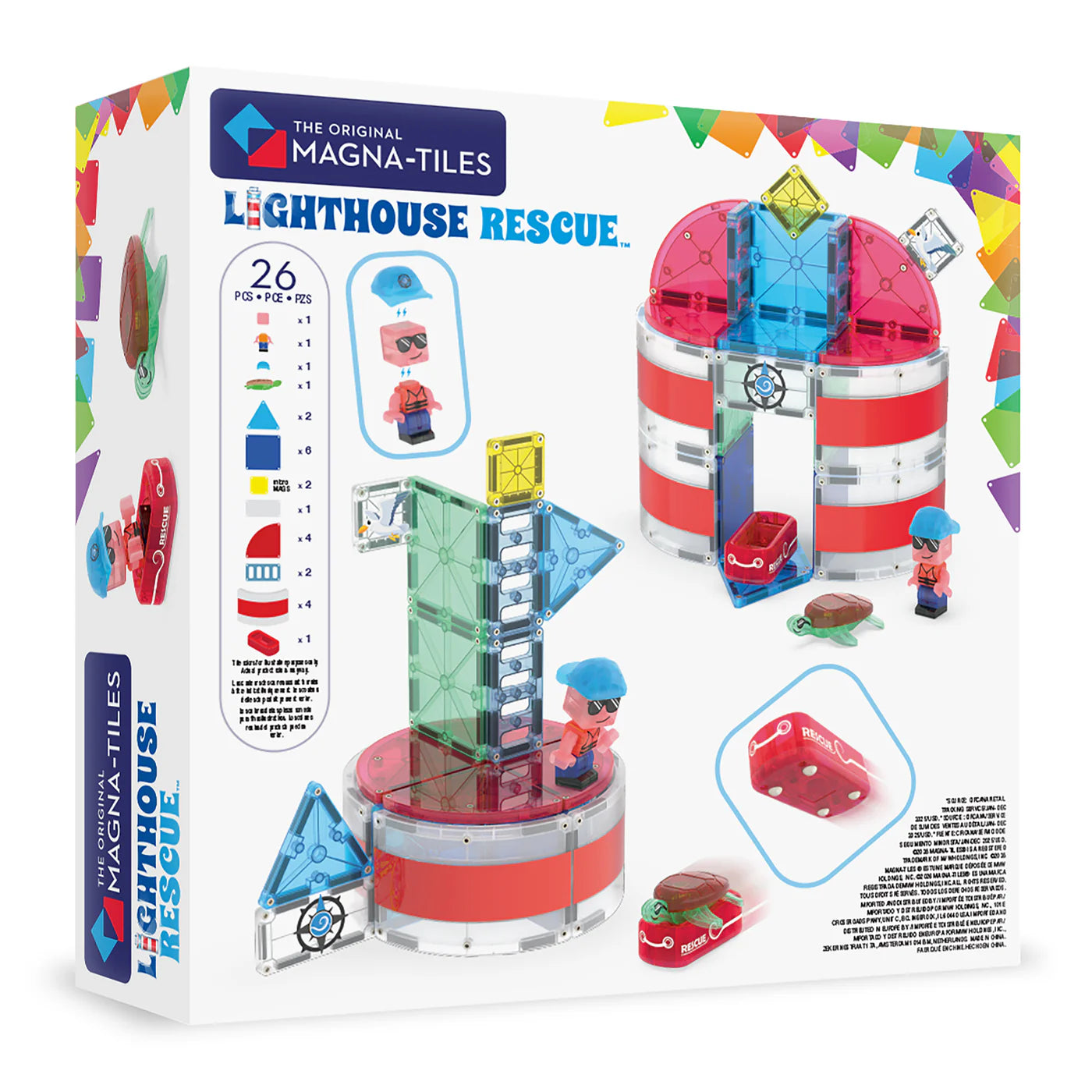 MAGNA-TILES® Lighthouse Rescue