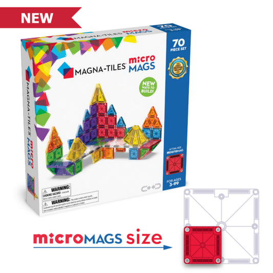 MAGNA-TILES® Micro Mags 70-delige set