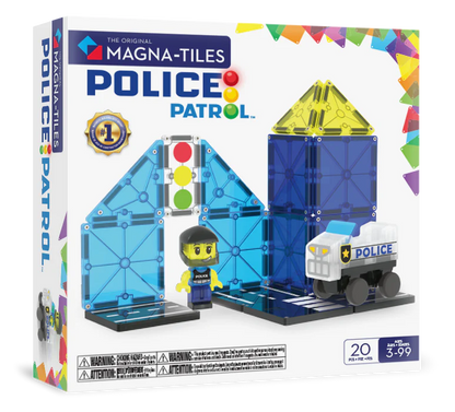 MAGNA-TILES® Police Patrol 20-delige set