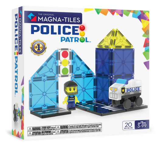 MAGNA-TILES® Police Patrol 20-delige set