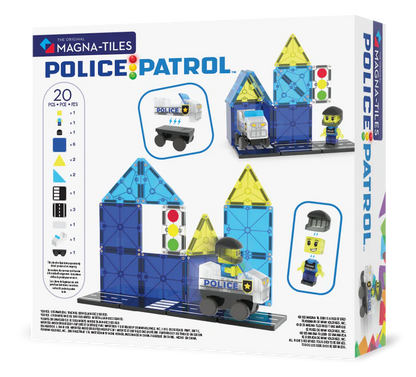 MAGNA-TILES® Police Patrol 20-delige set