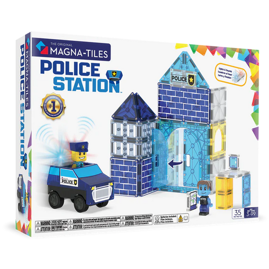 MAGNA-TILES® Police Station 35-delige set