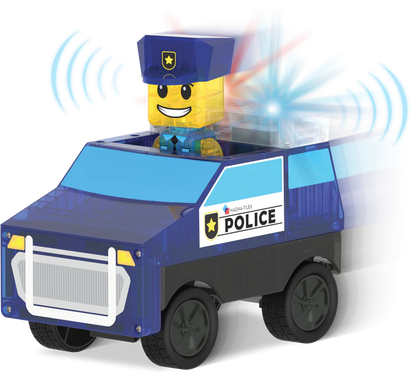 MAGNA-TILES® Police Station 35-delige set