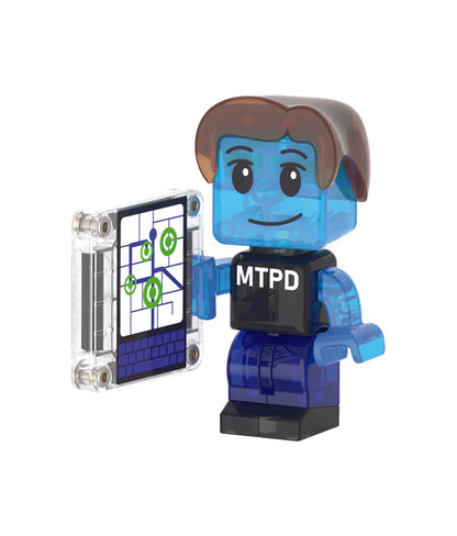 MAGNA-TILES® Police Station 35-delige set
