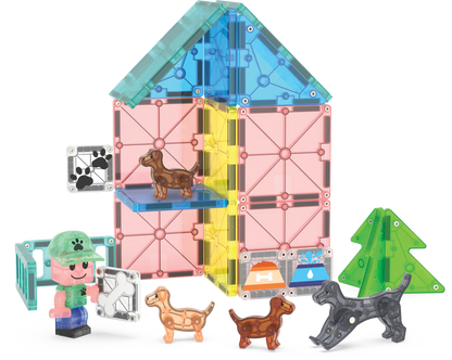 MAGNA-TILES® Puppy Park 27-delige set