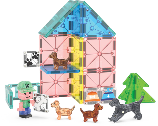 MAGNA-TILES® Puppy Park 27-delige set