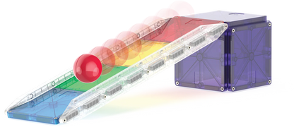 MAGNA-TILES® Rail Racers Deluxe 90-delige set
