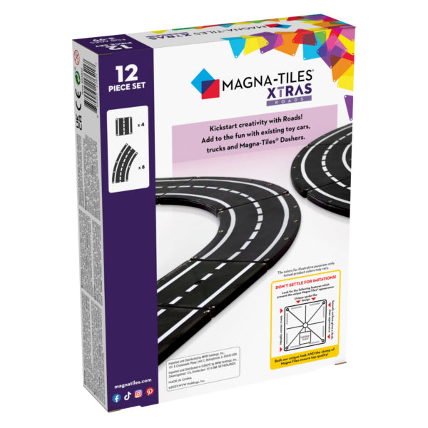 MAGNA-TILES® Roads 12 -delige set