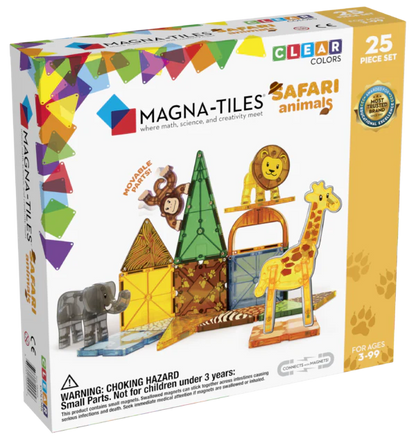 MAGNA-TILES® Safari Animals 25-delige set