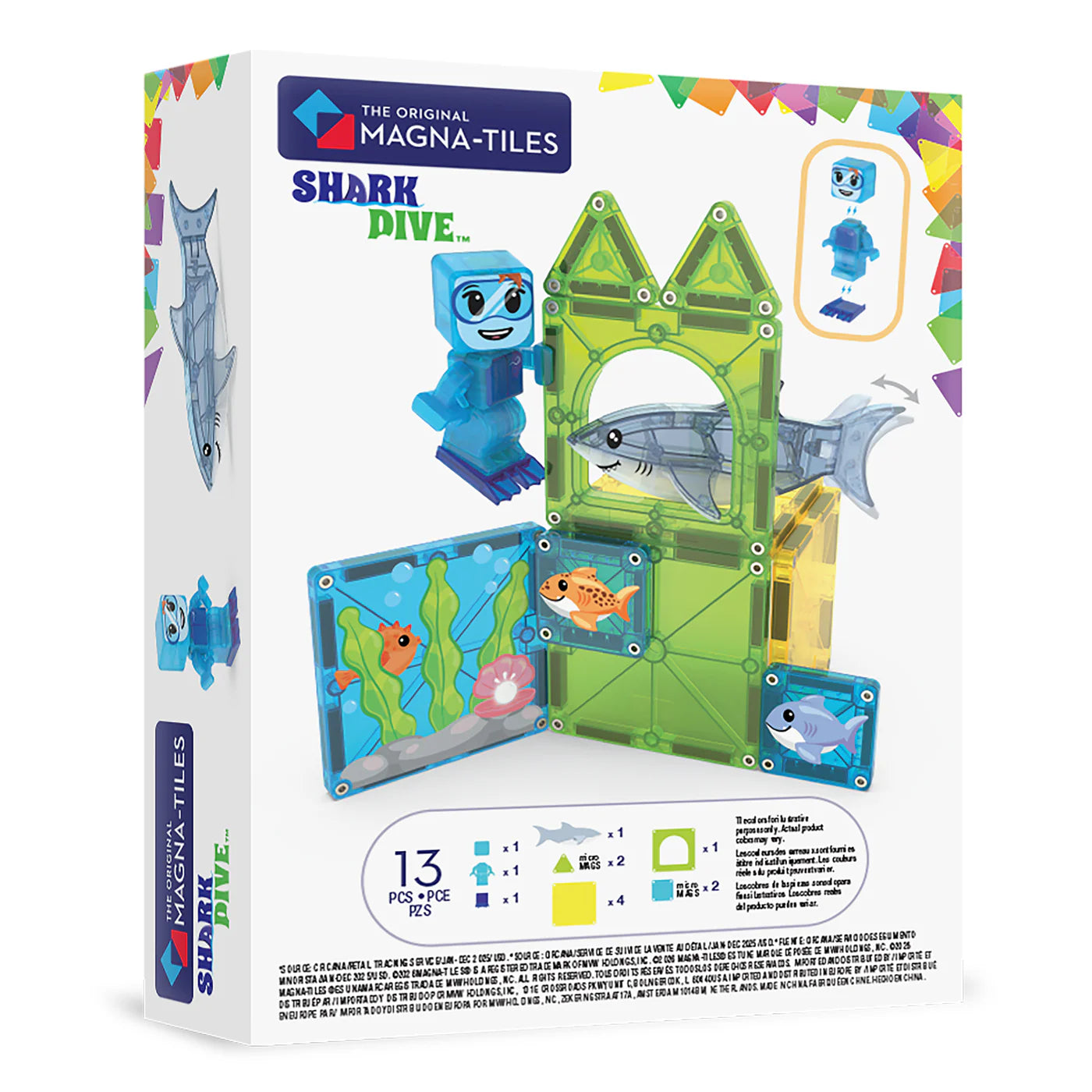 MAGNA-TILES® Shark Dive