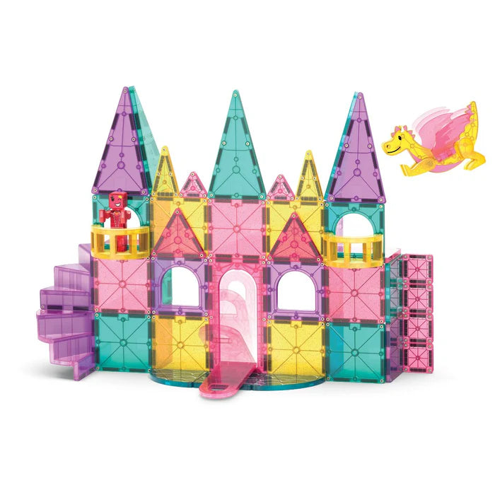 MAGNA-TILES® + microMAGS Kasteel 48-delige Magnetische Bouwset