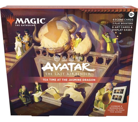 Magic the Gathering Avatar The Last Airbender Scene Box Tea Time at the Jasmine Dragon