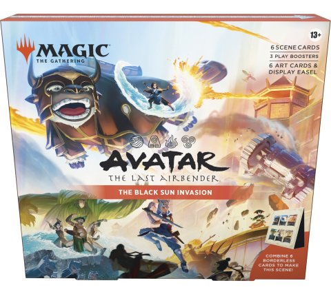 Magic the Gathering Avatar The Last Airbender Scene Box The Black Sun Invasion