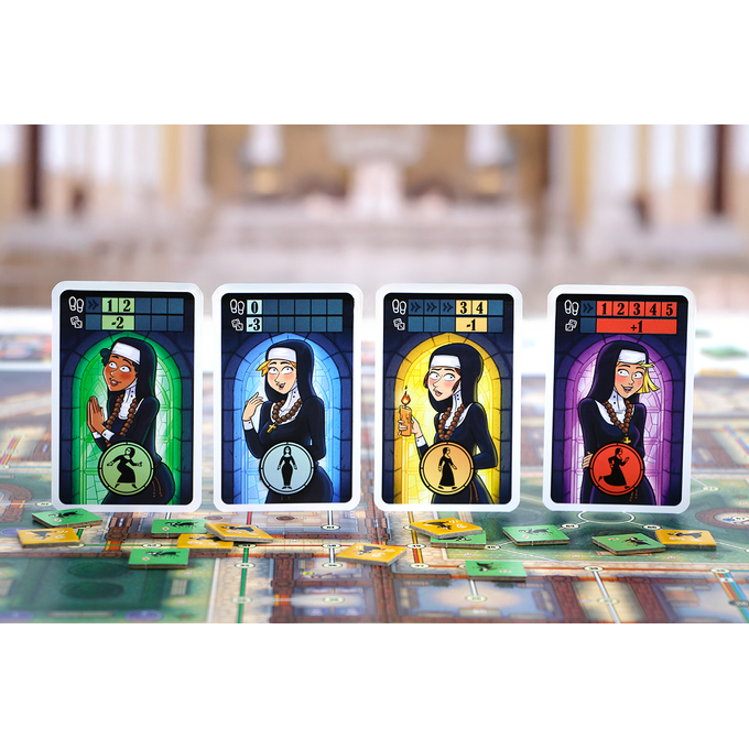 Nuns on the run Bordspel