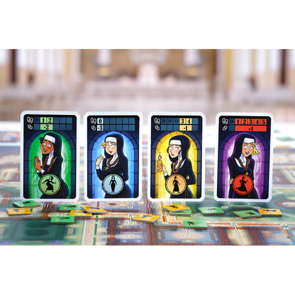 Nuns on the run Bordspel