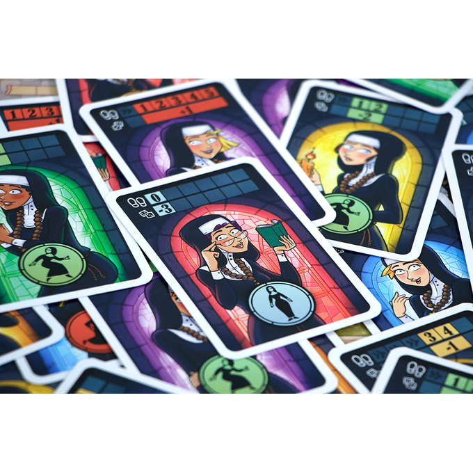 Nuns on the run Bordspel