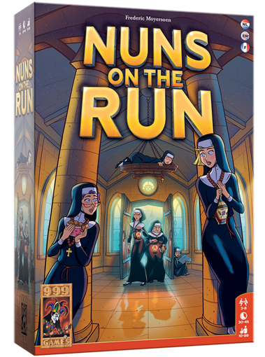 Nuns on the run Bordspel