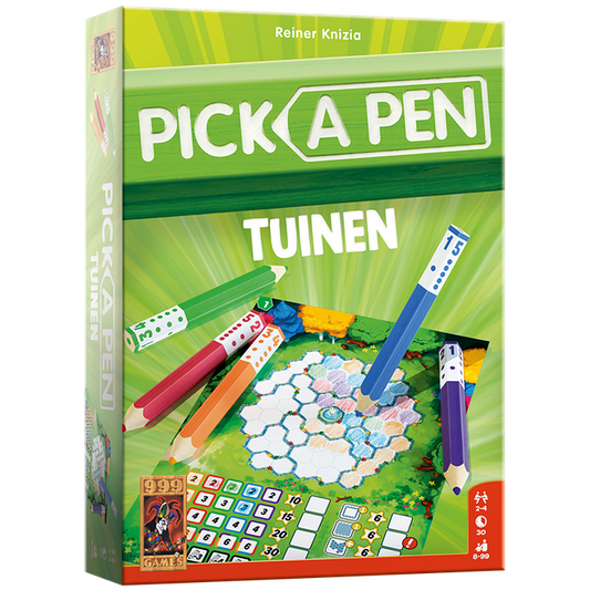 Pick a Pen Tuinen Dobbelspel