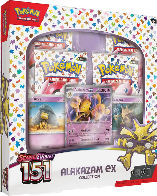Pokémon 151 Alakazam Ex Box