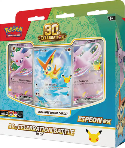 Pokémon 30th Celebration Battle Deck Espeon ex