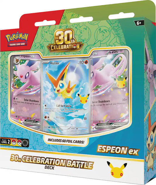 Pokémon 30th Celebration Battle Deck Espeon ex