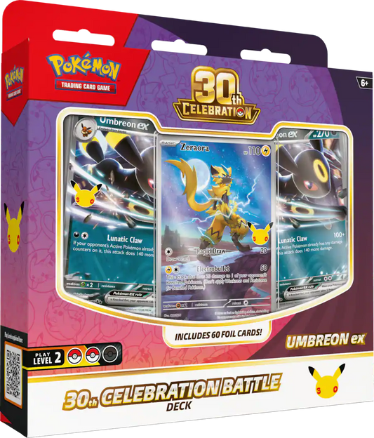 Pokémon 30th Celebration Battle Deck Umbreon ex