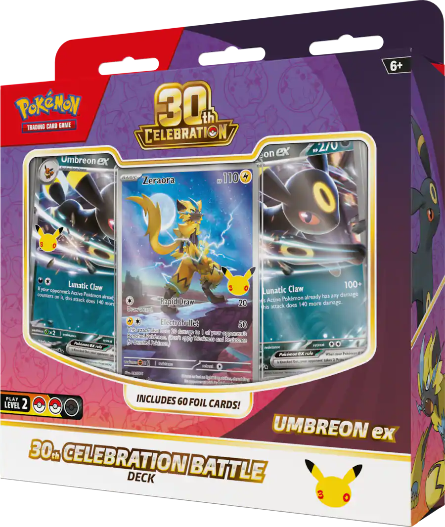 Pokémon 30th Celebration Battle Deck Umbreon ex