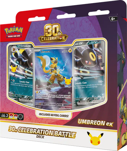 Pokémon 30th Celebration Battle Deck Umbreon ex