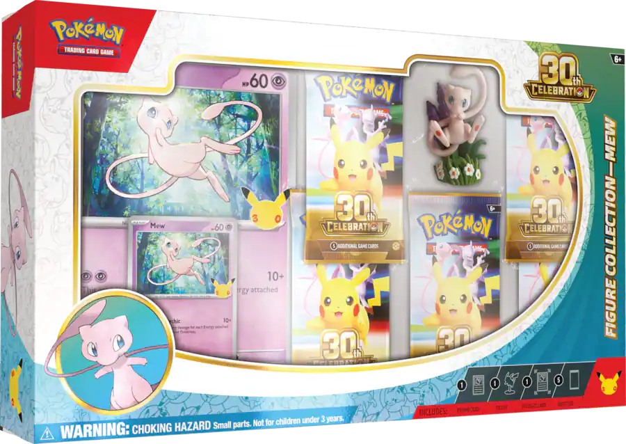 Pokémon 30th Celebration Figure Collection Mew