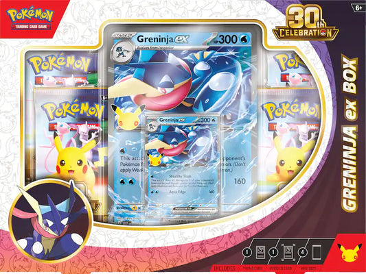 Pokémon 30th Celebration Greninja ex Box