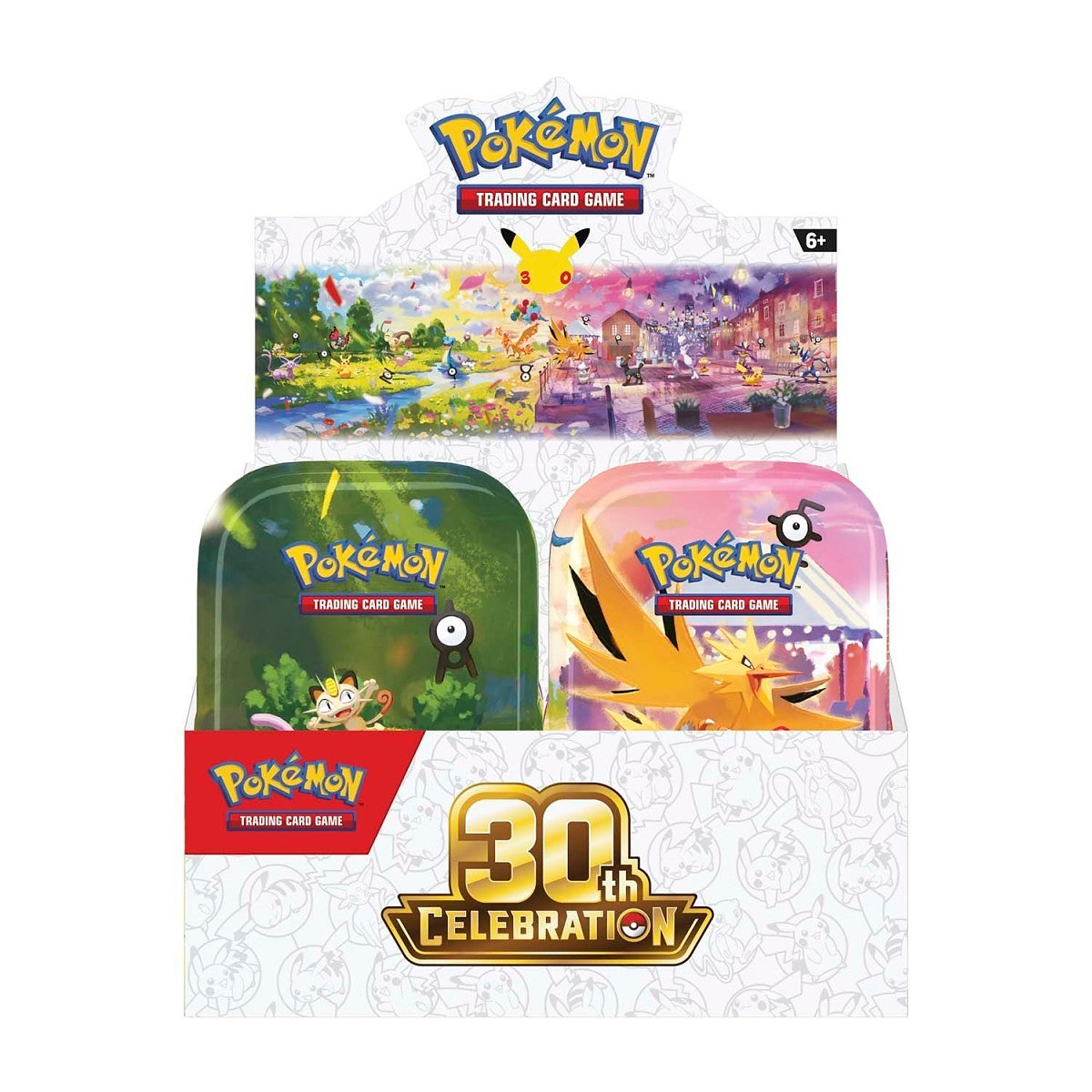 Pokémon 30th Celebration Mini Tins (10-Pack)