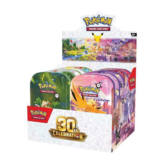 Pokémon 30th Celebration Mini Tins (10-Pack)