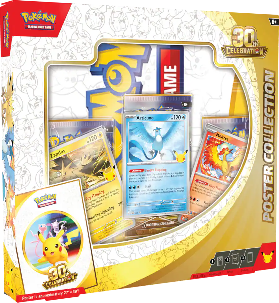 Pokémon 30th Celebration Poster Collection