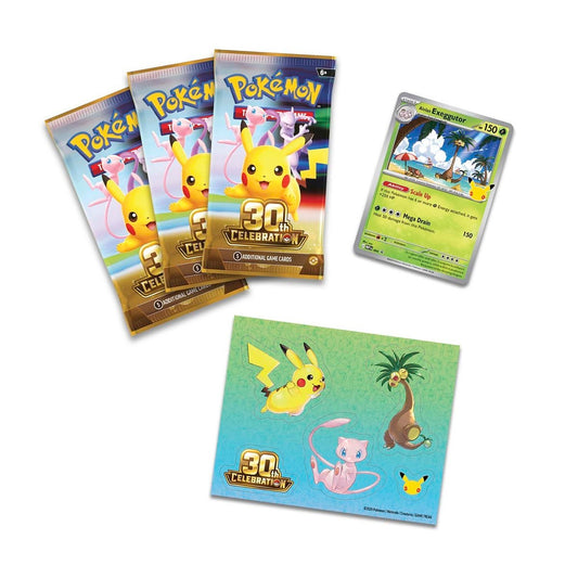 Pokémon 30th Celebration Tech Sticker Collection Alolan Exeggutor