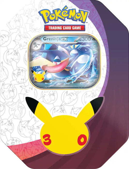 Pokémon 30th Celebration Tin Greninja ex