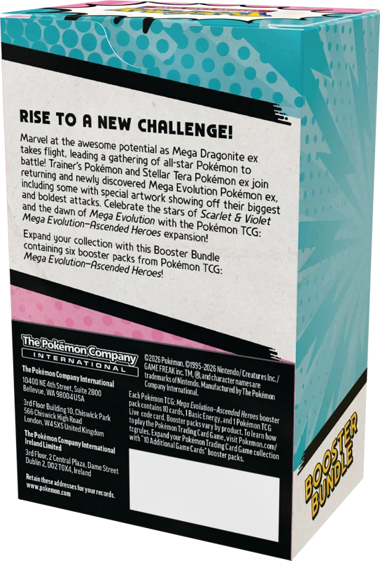 Pokémon Ascended Heroes Booster Bundle