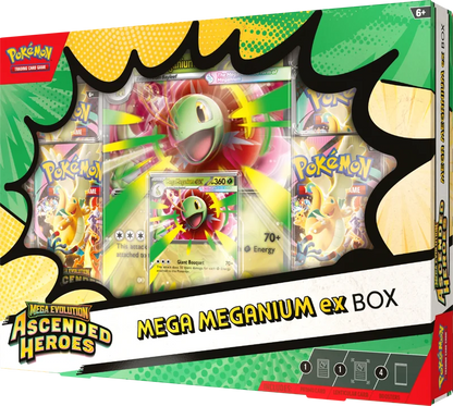 Pokémon Ascended Heroes Mega Meganium EX Collection Box