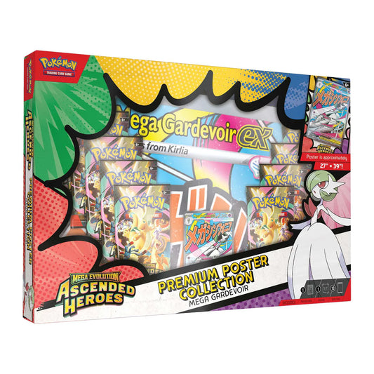 Pokémon Ascended Heroes Premium Poster Collection Mega Gardevoir