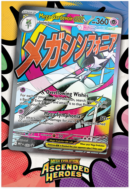Pokémon Ascended Heroes Premium Poster Collection Mega Gardevoir
