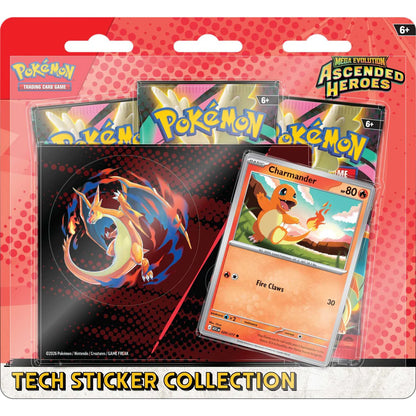 Pokémon Ascended Heroes Tech Sticker Collection Charmander