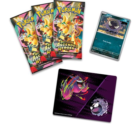 Pokémon Ascended Heroes Tech Sticker Collection Gastly