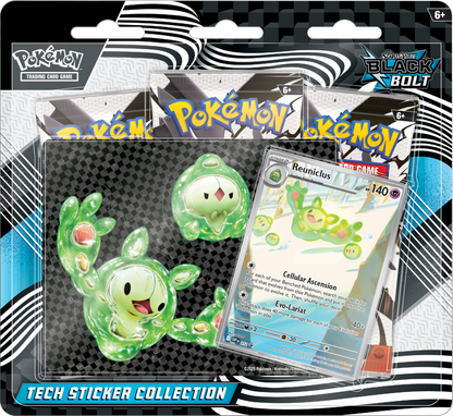 Pokémon Black Bolt Tech Sticker Collection Reuniclus